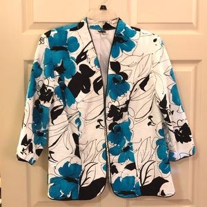 Floral blazer from Dress Barn